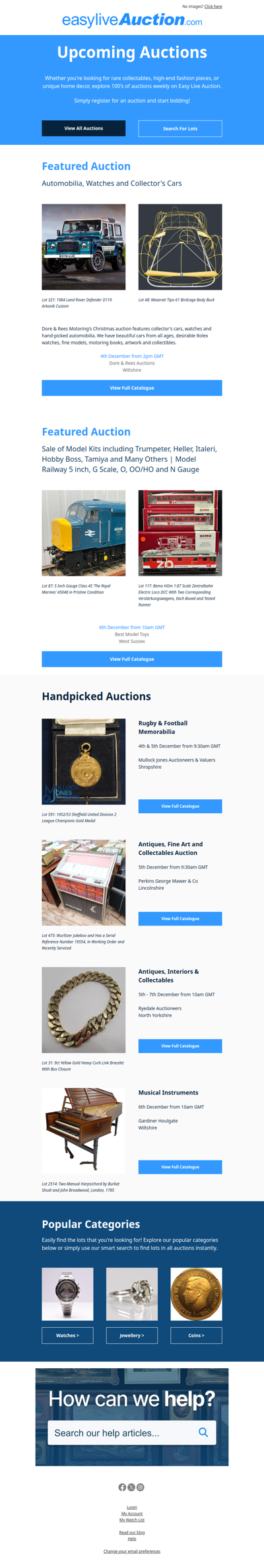 New Month, New Auctions!