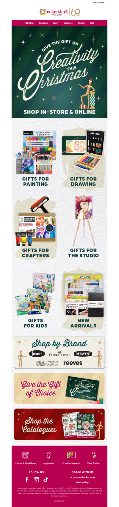 Our Christmas Shop is NOW OPEN! In-Store & Online 🎄🎁