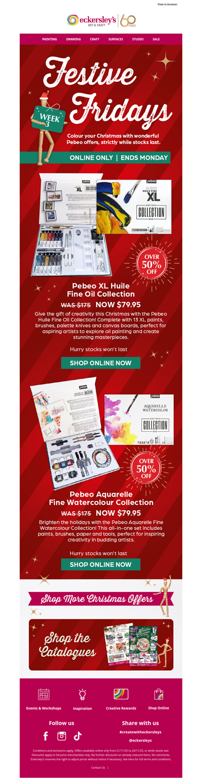 Over 50% Off Pebeo Oil & Watercolour Collection Sets | Online Only