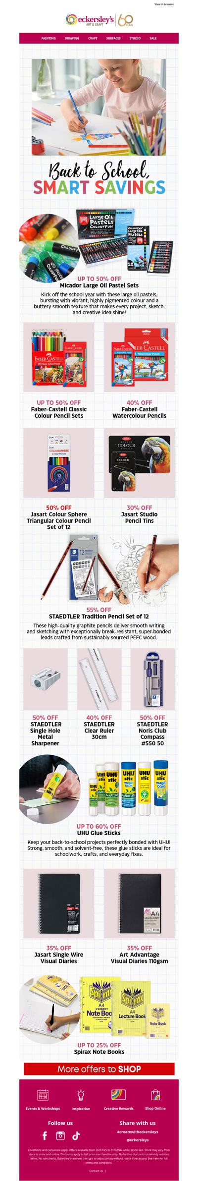 Back to School ready with these essentials! ✏️📕