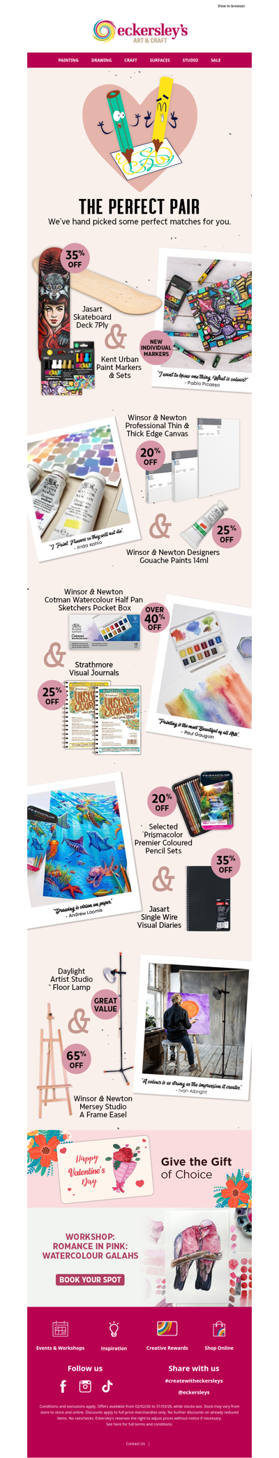 The Perfect Pair for your next artwork