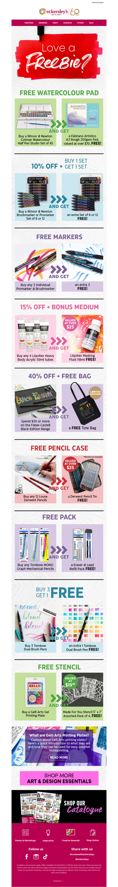 Psst.. there's some freebies in here