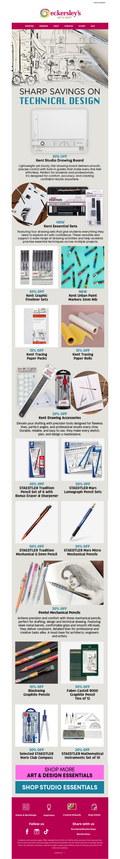 Sharp Savings on Technical Design 📐