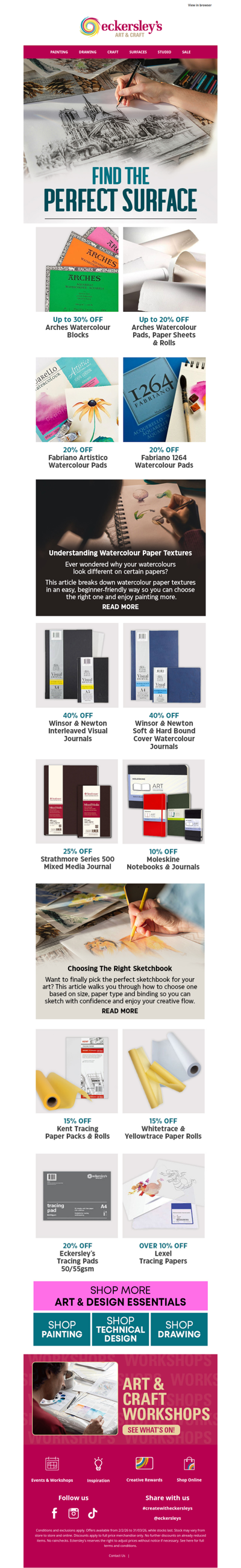 Scratch the surface with these savings!