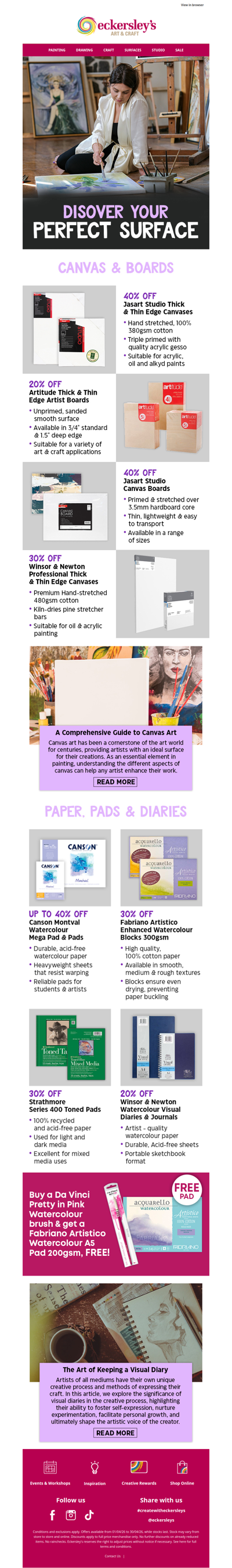 Find Your Perfect Surface 🖼️