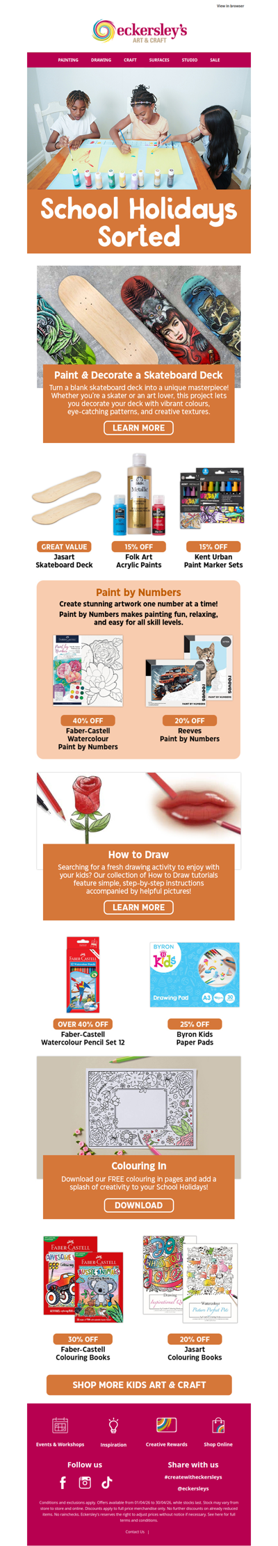 School Holiday Boredom Busters!