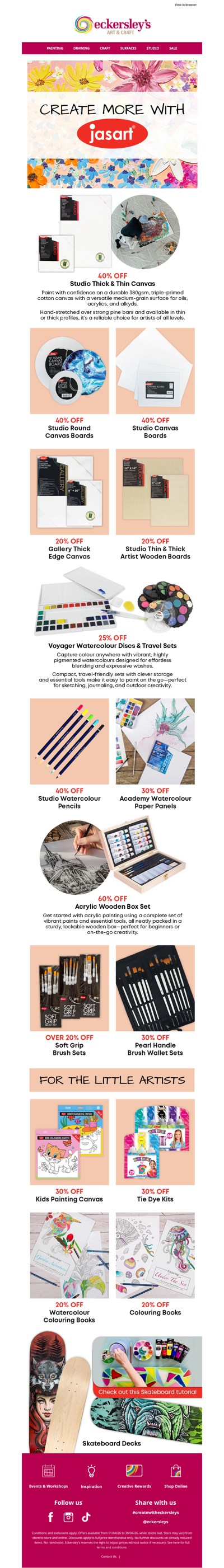 Get Creative with Jasart!