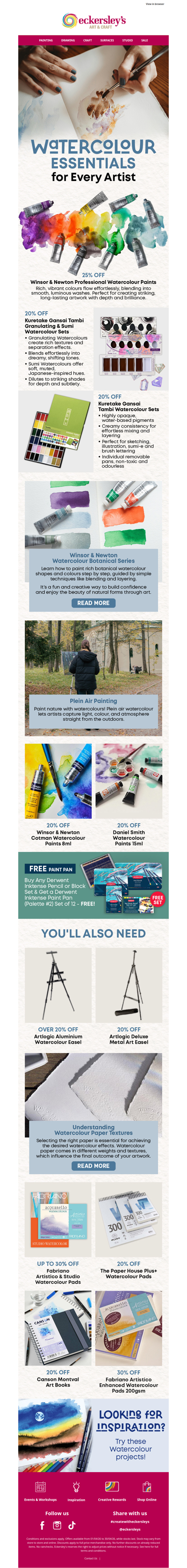 Dive into the World of Watercolour 💦