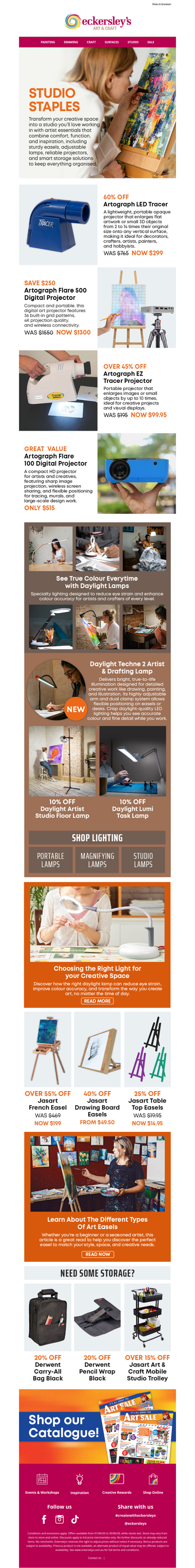Update Your Studio with these Staples!