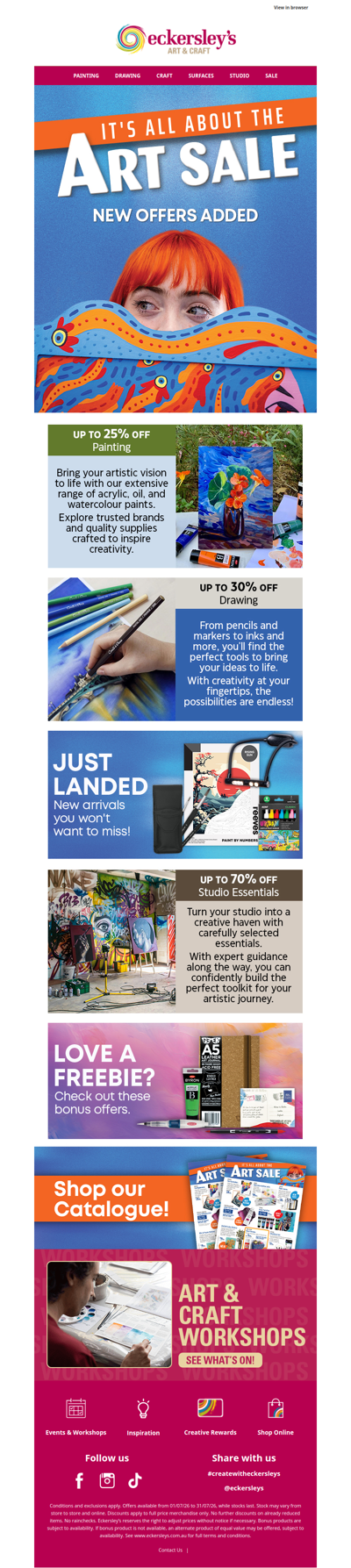 New offers added to our ART SALE! 🎨