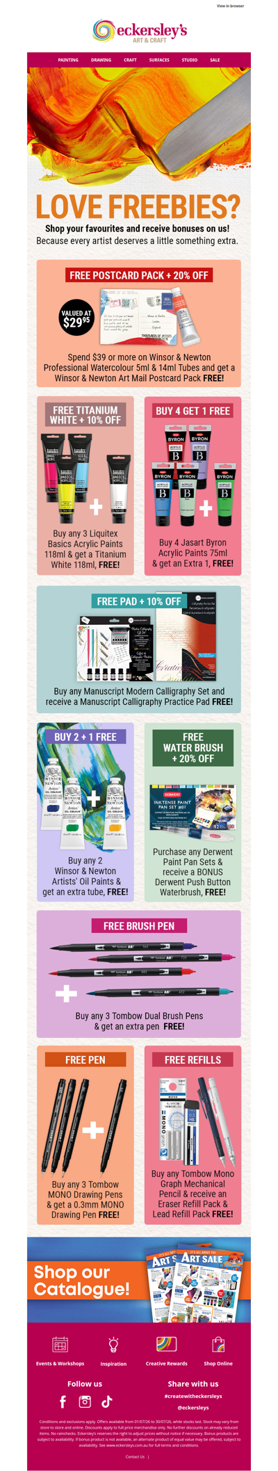 Don't miss out on these FREEBIES!