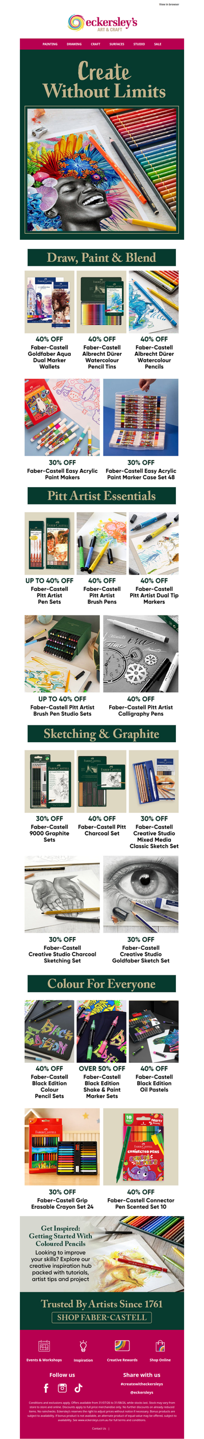 Bring your imagination to life with Faber-Castell