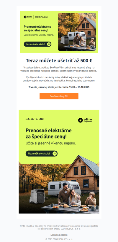 EcoFlow zľavy končia o pár dní !