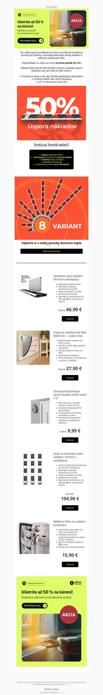 Vykurovacia sezóna začína naplno!