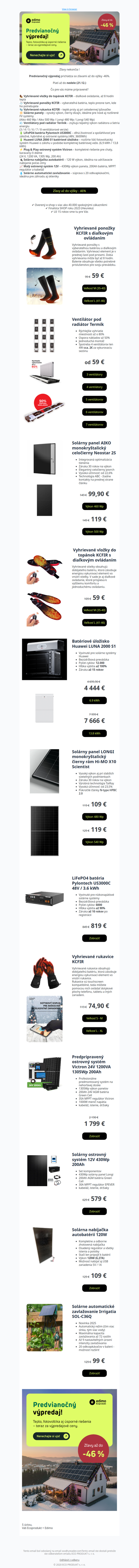 Predvianočný výpredaj prichádza !