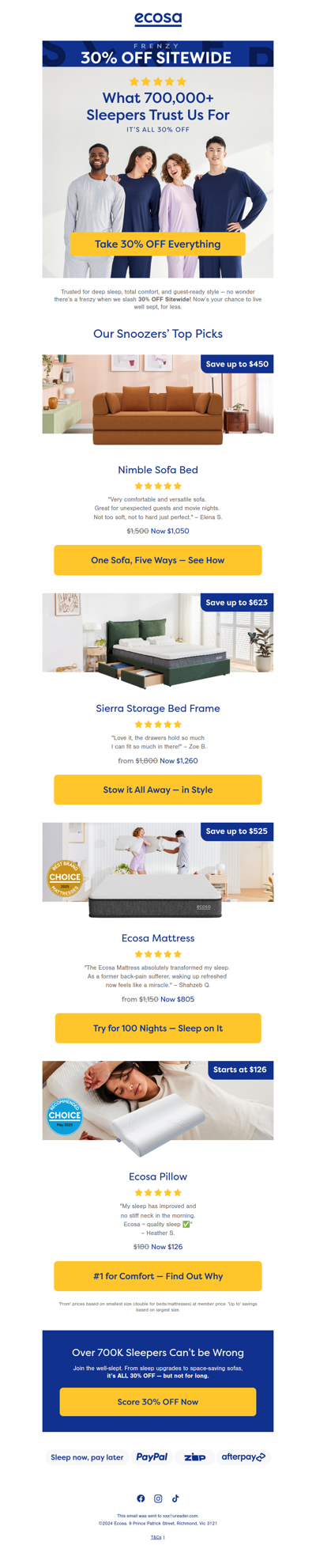 Chosen by 700,000+ Sleepers ⭐