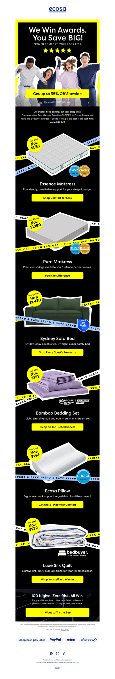 We probably shouldn't... but we did.