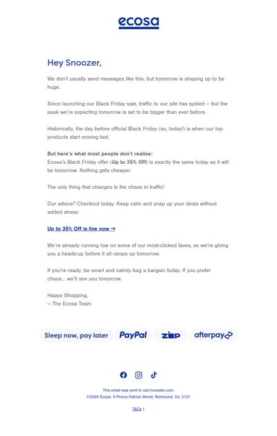 🛏️ Real Talk: We're expecting chaos.