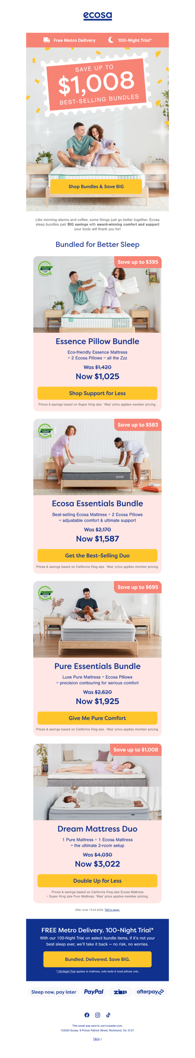 The Best of the Best, Bundled! Up to $1,008 OFF