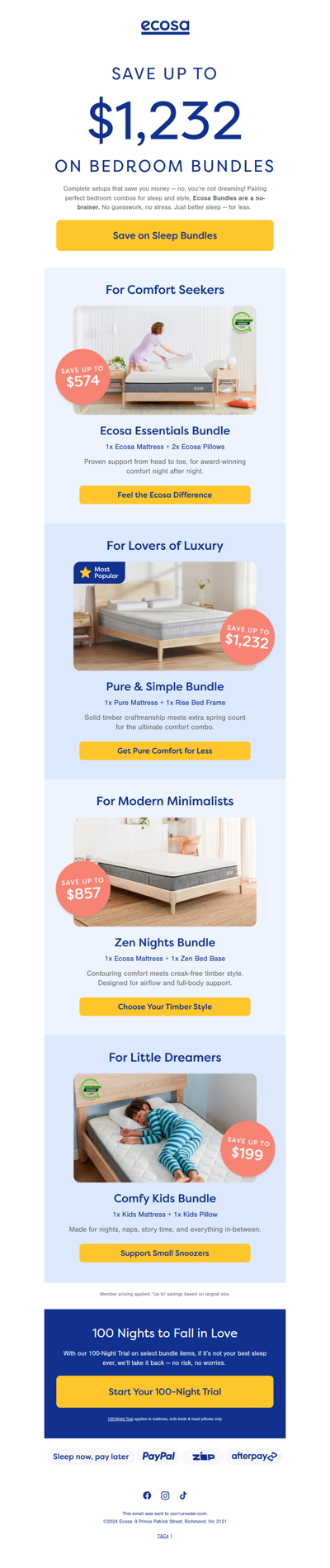 Snoozer, we’ve done it!