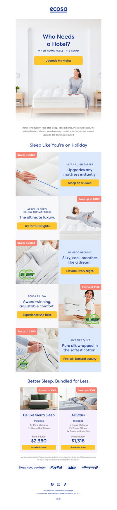 That 5⭐ holiday kinda feeling...