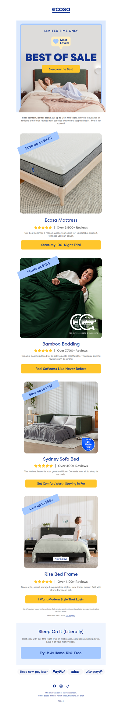 Top-Rated SALE Steals. Limited Time.