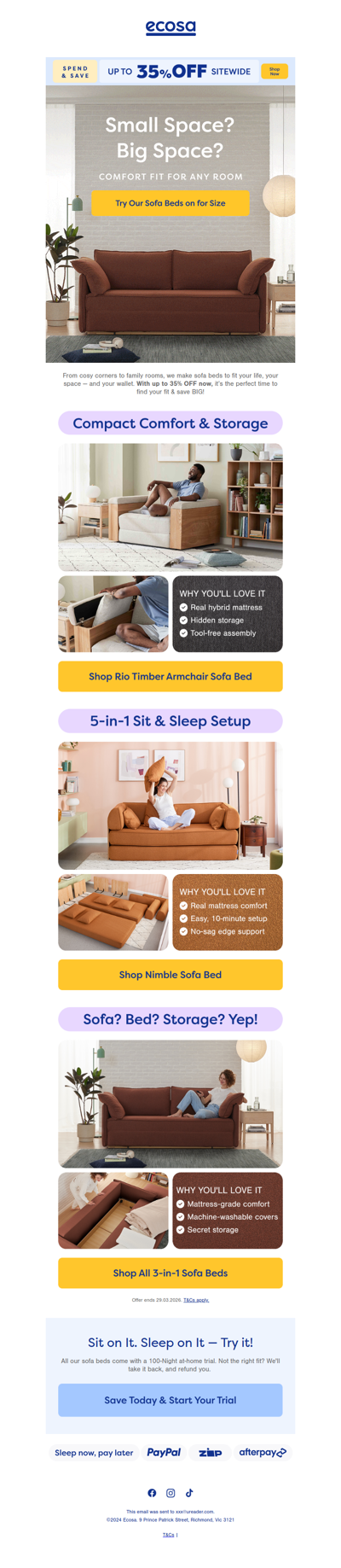 Try us on for size...