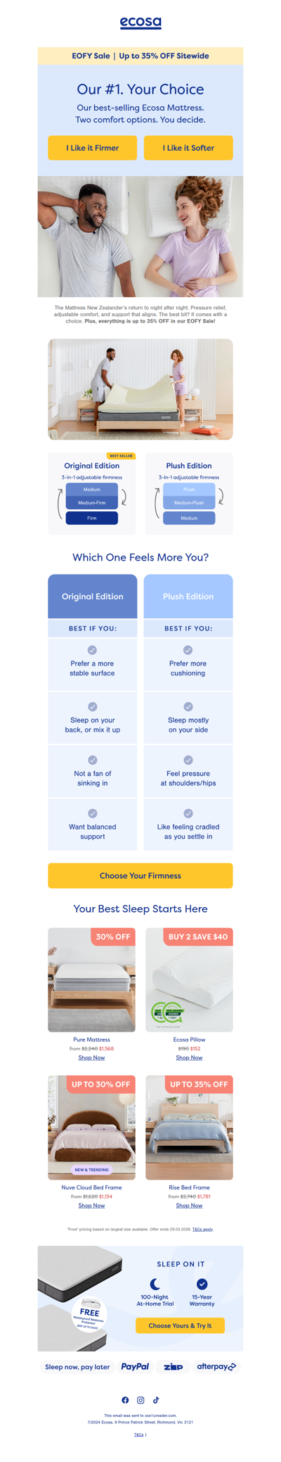 You spend 1/3 of your life here...