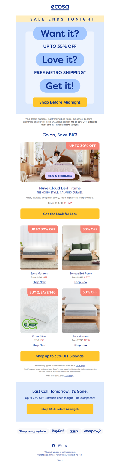 Cross it off your list. Save BIG.