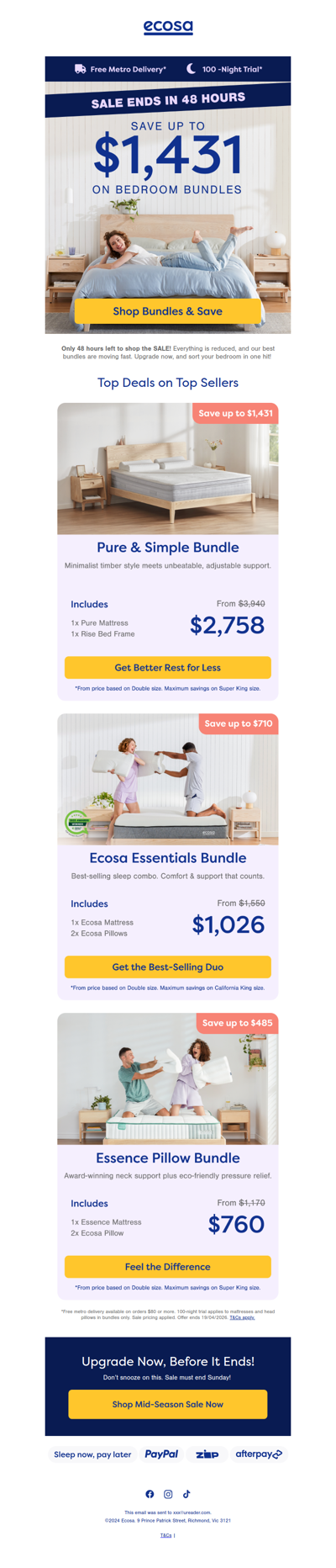 48 hours? Let’s make it count.