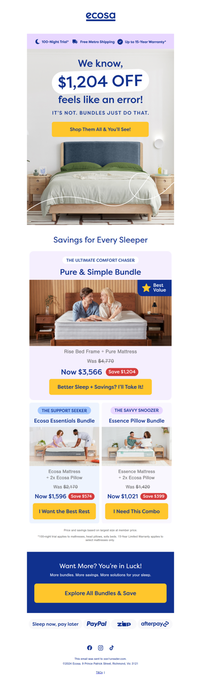 This can't be right… up to $1,204 off? 👀