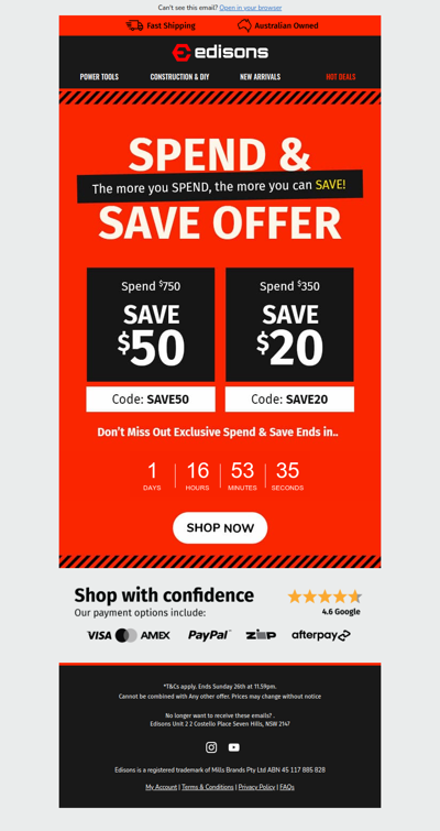 💸 $50 OFF Code Inside! 👀