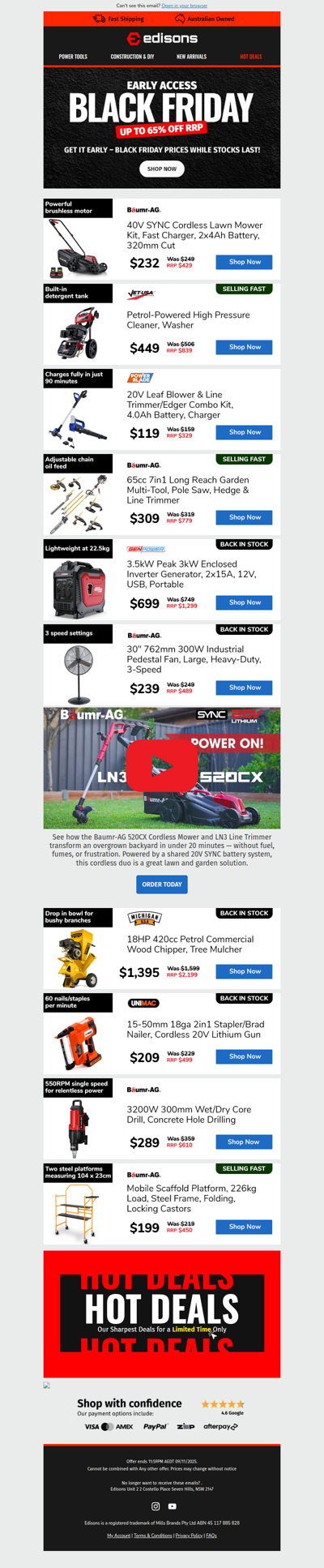 ⚫ Early Access Is ON – Black Friday Starts Now! ⚫