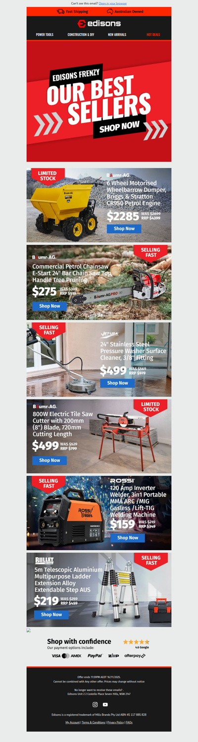 ⚡Frenzy Week’s Top 6 Deals⚡