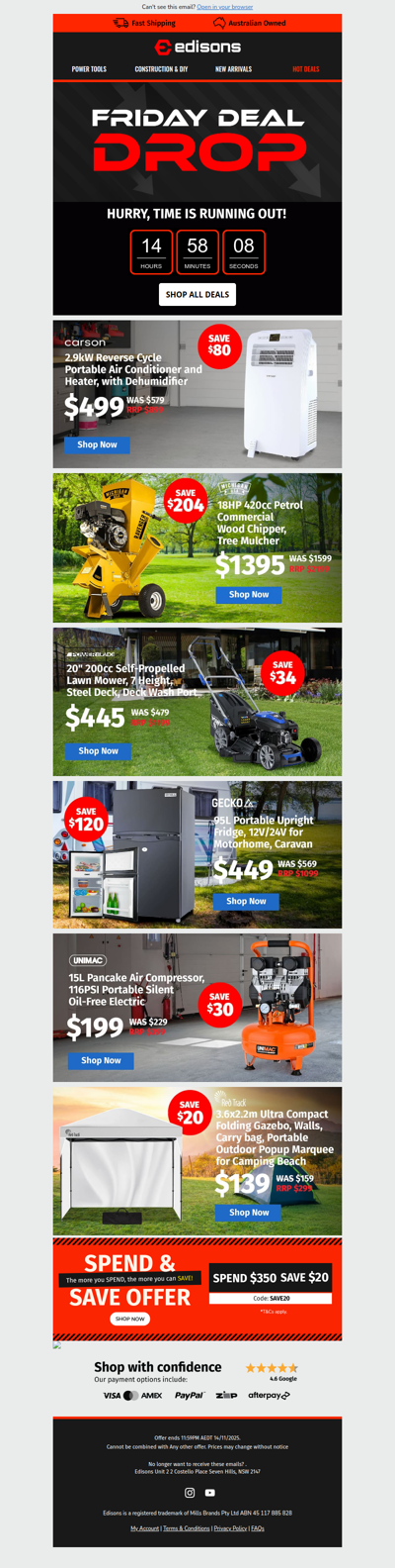 💥$20 OFF Friday Frenzy! 🫨