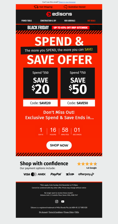 💸 $50 OFF on Your Order? 🫣