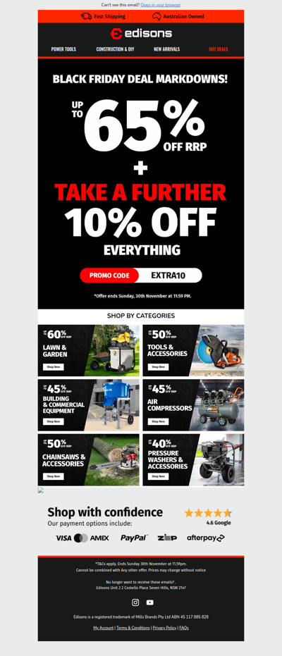 ➕ Plus, Take a Further 10% Off Everything