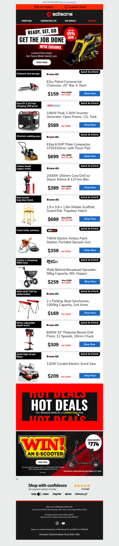 💼 Up to 35% Off –  Everyday Work Gear