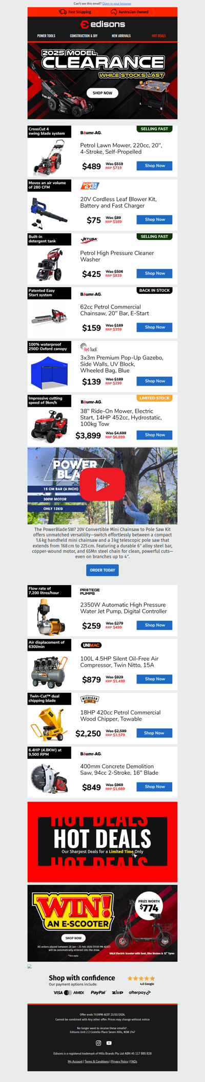 🆕 2025 Models Now on Clearance 🏷️