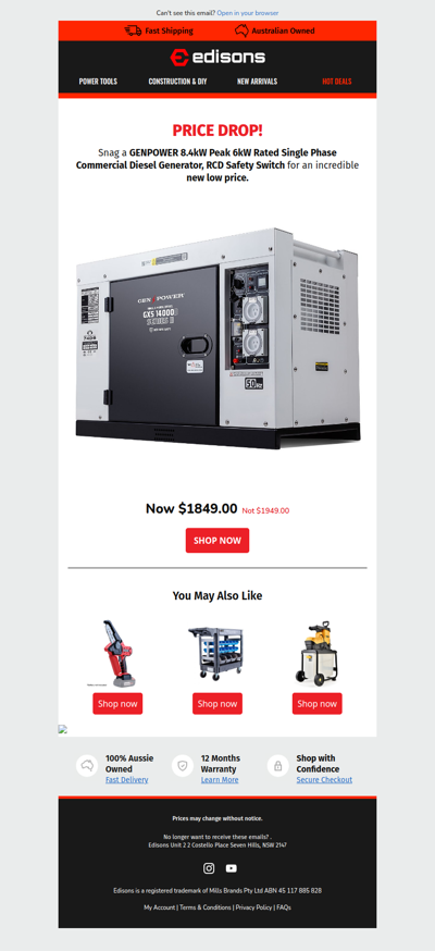 New Price Alert! 📢