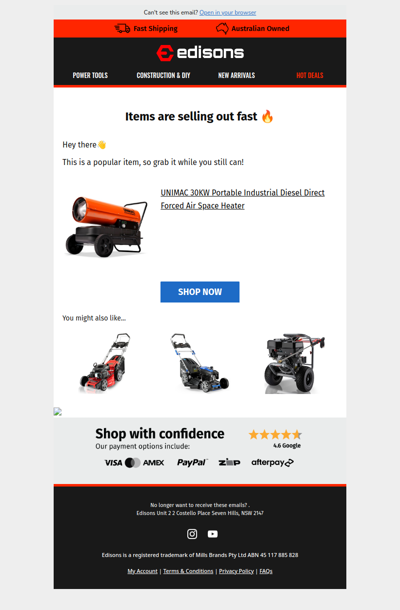 Did you see something you liked?