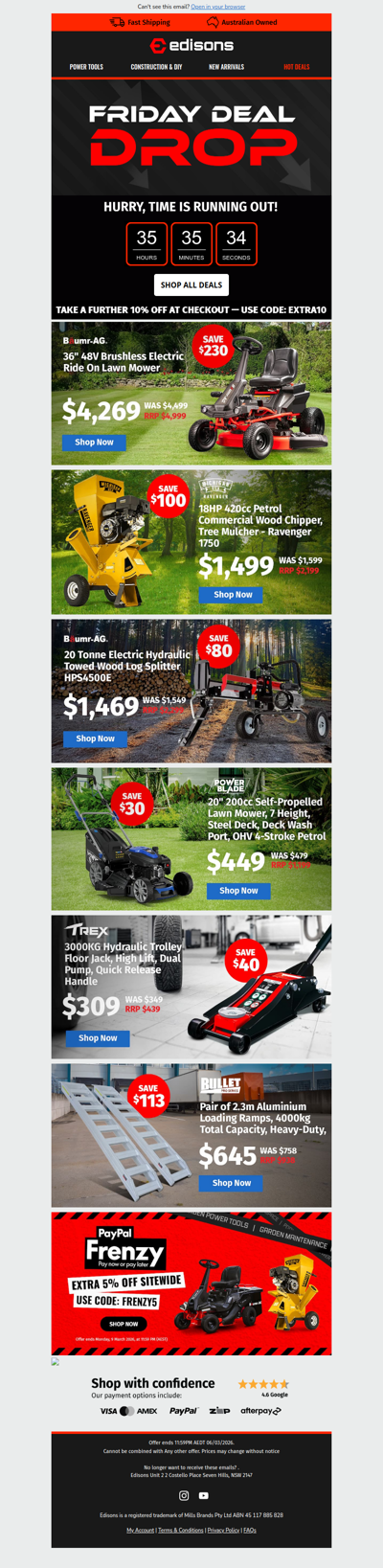 🎉Friday Deals + Extra 10% OFF