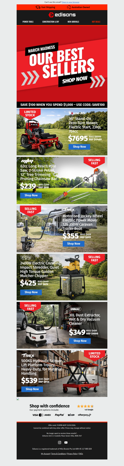 🏆 March Madness Top Trending Products!