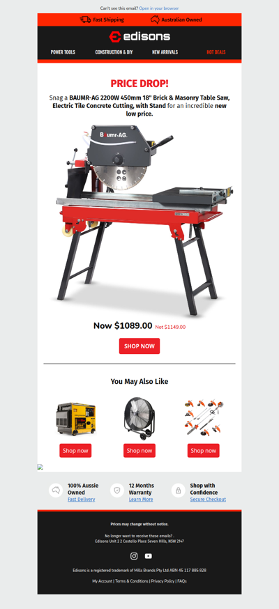 New Price Alert! 📢