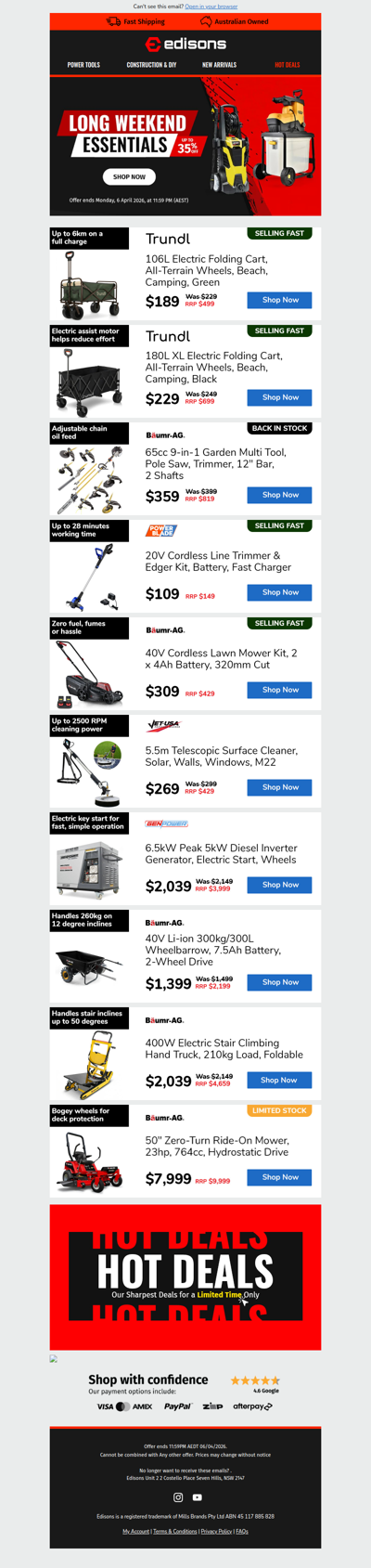 🚗 Get Set for the Long Weekend 🚀