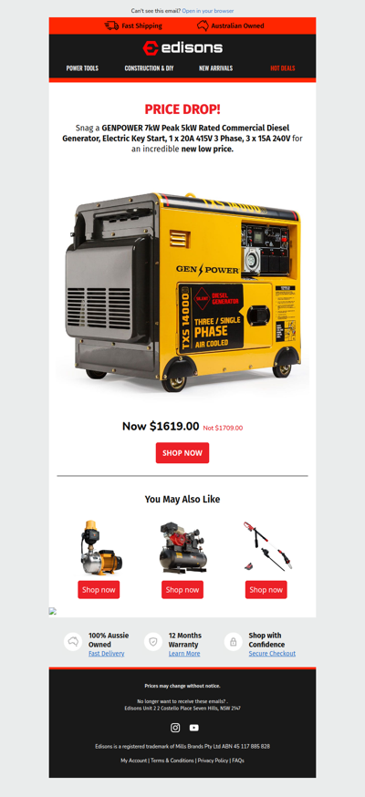 New Price Alert! 📢