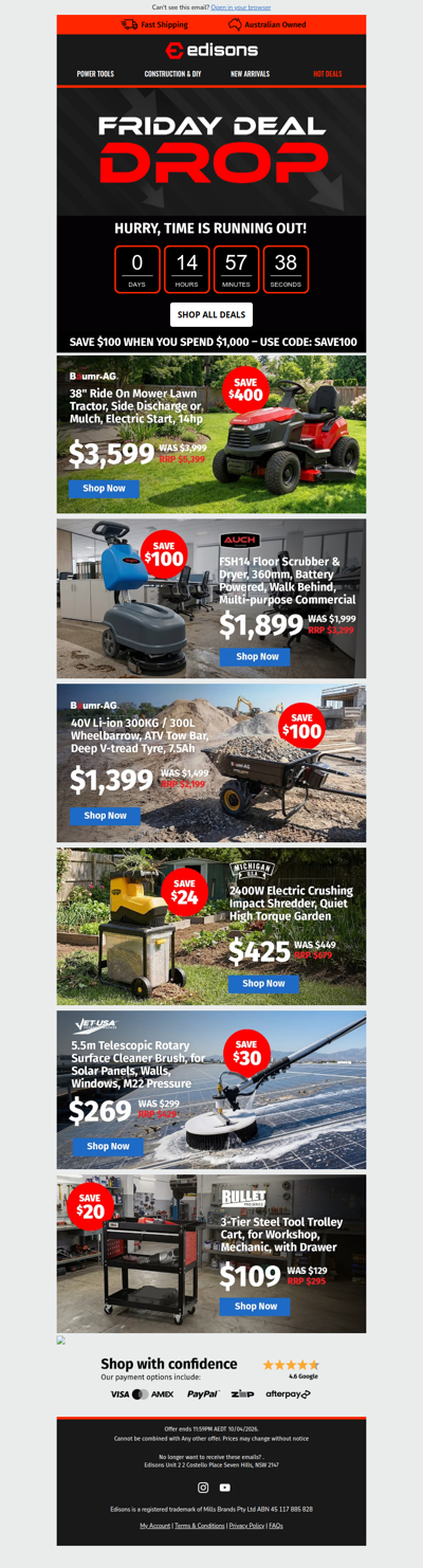 Friday Deals Are Here 🏷️