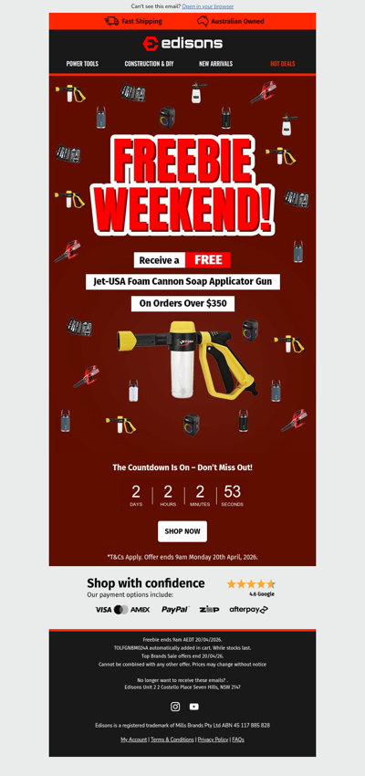 Freebies Are Back 👀