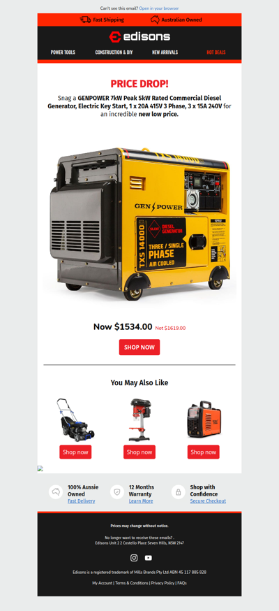 New Price Alert! 📢