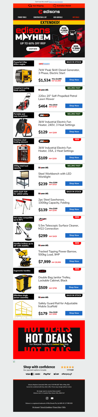 📦 Mayhem Means Massive Value 📉